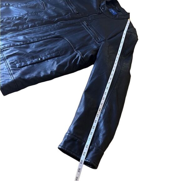 Apt 9 vegan leather jacket black size XXL NWOT - Picture 13 of 13